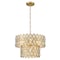 Z-Lite Dealey Pendant, 5-Light, 15.75 In.W x 12.25 In.H, Heirloom Brass/Heirloom Brass 822P15-HB - alternate 2